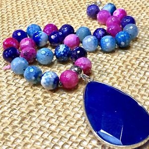【送料無料】腕時計 ハンドメイドビーズペンダントhandmade genuine dzy agate beads amp; huge pendant