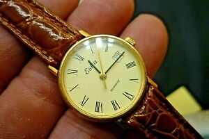 【送料無料】腕時計　ジュエルクオーツビンテージレディースladies 24mm eska 7 jewel eta quartz vintage