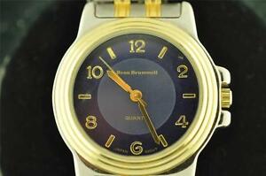 【送料無料】腕時計　メンズボートーンnice mens beau brummer two tone quartz wristwatch keeping time 16,775円