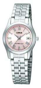 【送料無料】腕時計　レディースステンレススチールlorus ladies stainless steel date watch rh731bx9 rrp 4499 our 3595