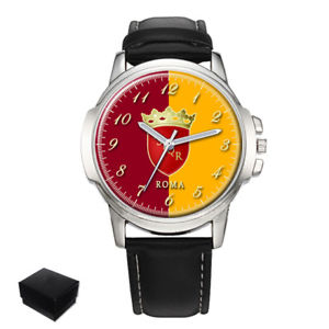 【送料無料】腕時計　ローマローマアームイタリアメンズフラグコートcity of rome roma flag coat of arms italy gents mens wrist watch gift engraving