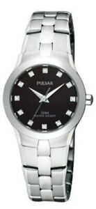 【送料無料】腕時計　パルサーレディースステンレススチールpulsar ladies stainless steel watch ptc445x1pnp