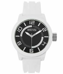 【送料無料】腕時計　ケネスクビカホワイトクォーツ kenneth cole reaction rk1431 white quartz watch no box
