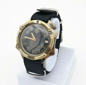 【送料無料】腕時計　ビンテージヴォストークソビエトウォッチvintage vostok admiralskie komandirskie military watch navy force sea soviet