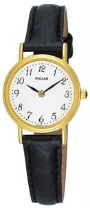 【送料無料】腕時計　パルサーレディースストラップpulsar ladies leather strap watch pta196x1pnp