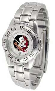 【送料無料】腕時計　フロリダセミノールレディーススポーツスチールウォッチflorida state seminolesladies sport steel watch