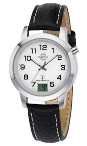 【送料無料】腕時計　マスタークロックmaster time damenfunkuhr basic classic mtla1029512l