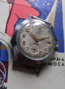 【送料無料】腕時計　キャリバーrare chajka montre mcanique 17 rubis calibre 2605 made in urss 1960 chistopol