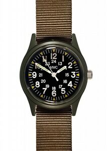 【送料無料】腕時計　ベトナムパターンオリーブカーキボックスmwc 196070s vietnam pattern military watch olive khaki boxed