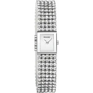 【送料無料】腕時計　レディースブレスレットポンドセット accurist ladies crystal set bracelet watch lb1504