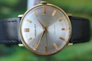 【送料無料】腕時計　ビンテージスイスリージェンシージュエルウォッチvintage great goldplated swiss regency watch 17 jewels 17,745円