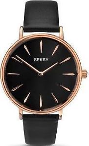 【送料無料】腕時計 レディースストラップコレクションseksy ladies edit collection leather strap watch 2266snp