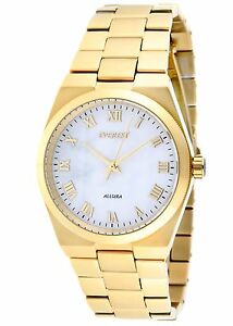 【送料無料】腕時計 エベレスト#ゴールドトーンホワイトeverest women039;s es10119 watch gold tone white|hokushin