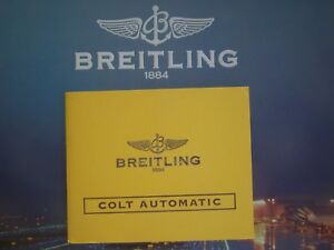 【送料無料】腕時計　ワイドパイロットダイバーマニュアルブックガイドコルトオートマチックウォッチbreitling pilot diver watch instruction manual book guide booklet colt automatic｜hokushin
