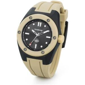 【送料無料】腕時計　ベージュヌオーヴォbrosway, orologio icaro in gomma beige da uomo 40mm ,wic09 nuovo｜hokushin
