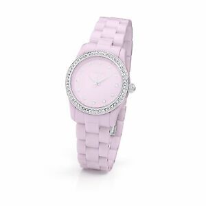 【送料無料】腕時計　カラーミニドナスワロフスキーbrosway orologio tcolor mini donna ragazza lilla ghiera cristalli swarovski｜hokushin