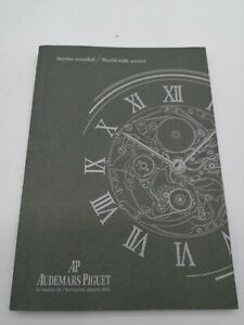【送料無料】腕時計　オーデマピゲワールドワイドサービスaudemars piguet booklet world wide service oroginal 2005｜hokushin