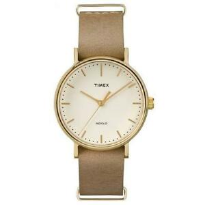 【送料無料】腕時計　ダベージュレトロtimex orologio da polso donna weekender tw2p98400 pelle beige retroilluminato｜hokushin
