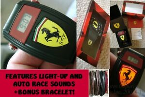 【送料無料】腕時計　スクーデリアフェラーリレーシングサウンドウォッチ scuderia ferrari 0810012 watch childadult novelty watch wracing sound