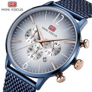【送料無料】腕時計 ブランドクロノグラフステンレススチールluxury brand chronograph watch stainless steel wedding gifts for him men dad son