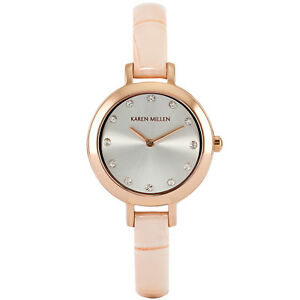 【送料無料】腕時計 カレンレディースゴールドローズkaren millen uhr damen ros gold