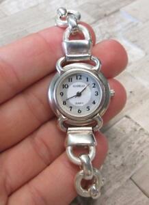 【送料無料】腕時計　ジャンスターリングシルバーグラムgianello all sterling silver womens wristwatch 734 ~ 411grams ~ 5e7428｜hokushin