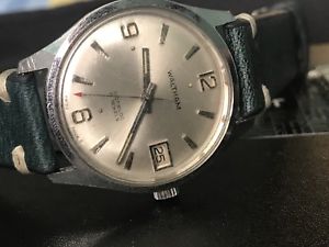 【送料無料】腕時計　ビンテージウォルサムスイスムーブメントvintage waltham men wrist watch swiss made 17 jewels handwinding movement35mm