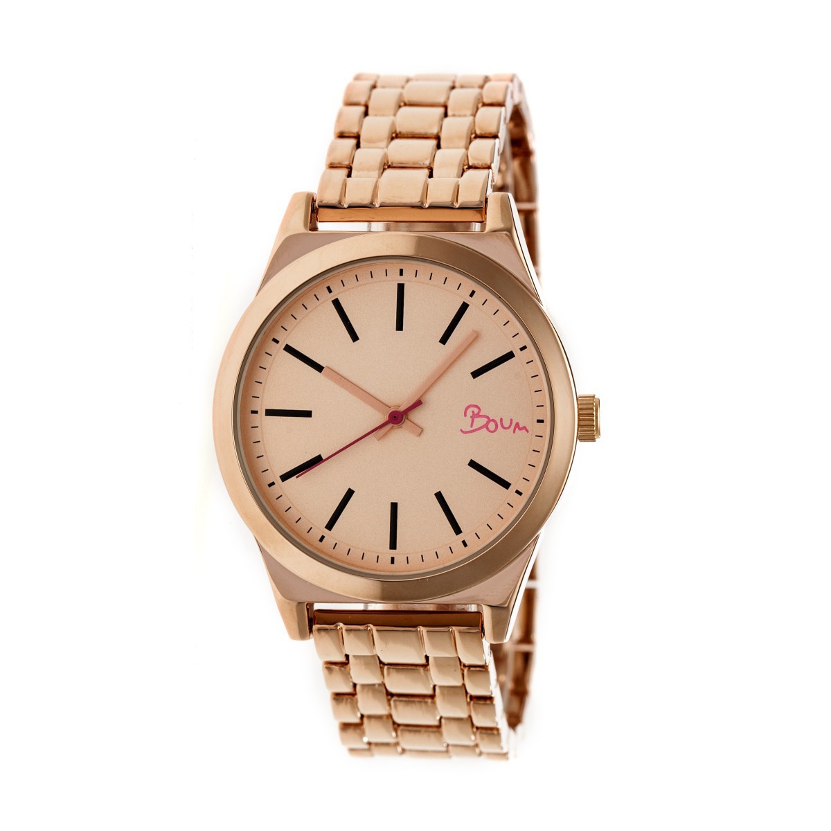 【送料無料】腕時計　エネルギーローズゴールドブレスレットboum energie womens rose gold bracelet watch bm4503