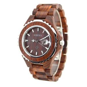 【送料無料】腕時計　wooden luxury watchw100bgmen