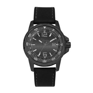 【送料無料】腕時計　ソロテンポカサペレorologio solo tempo uomo gooix hua05914 cassa acciaio pvd nero cinturino pelle