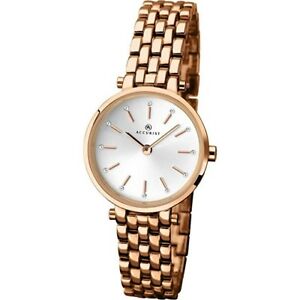 【送料無料】腕時計　レディースローズゴールドメッキウォッチaccurist ladies rose gold plated watch 8095