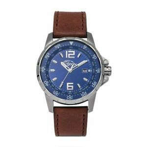 【送料無料】腕時計　ソロテンポカサシルバーペレorologio solo tempo uomo gooix hua05879 cassa acciaio silver e cinturino pelle