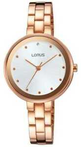 【送料無料】腕時計　ローズゴールドトーンステンレススチールホワイトウォッチlorus womens rose gold tone stainless steel white rg260lx9 watch 28｜hokushin