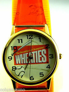 【送料無料】腕時計　ｏｎｉｃアウトタグウォッチwheaties baseball watch by nelsonic character watch with out tag