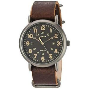 【送料無料】腕時計　クラシコウィークエンダーレトロorologio uomo timex,classico,weekender,retroilluminato,cinturino pelle modnato｜hokushin