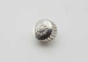 【送料無料】腕時計　コロナスチールビンテージモデルスペアサイズダイバークラウンcorona longines 6mm steel vintage waterproof model spares diver crown oversize