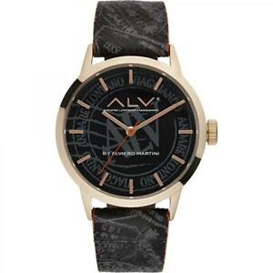 【送料無料】腕時計 マティーニヌオーヴォペレシックalviero martini orologio polso donna alv alv0048 zk pelle nero 5 atm chic nuovo|hokushin