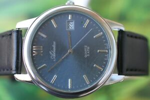 【送料無料】腕時計 #スイスアドリアティカステンレススチールケースクォーツバッテリー men039;s swiss adriatica stainless steel case quartz battery with date|hokushin