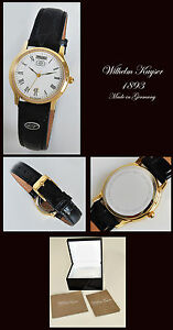 【送料無料】腕時計　レディースラグジュアリークラシックサファイアガラスdamen luxus klassiche uhr wilhelm kaysar saphirglas｜hokushin 20,235円