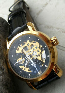 【送料無料】腕時計 ビジョンシュルレmontre a squelette winner automatique femme a vision sur les rouages mecaniques|hokushin