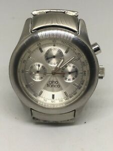 【送料無料】腕時計　ジーノフランコステンレスgino franco watch, all stainless steel｜hokushin