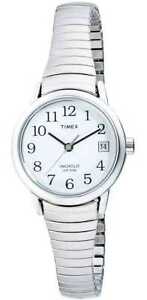 【送料無料】腕時計 レディースステンレススチールウォッチtimex womens stainless steel expandable t2h371 watch|hokushin