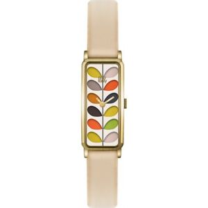 【貨物輸送無料】ウオッチ レディースレザーストラップウォッチorla kiely stem ladies leather strap watch  ok2162 腕時計-レディース腕時計