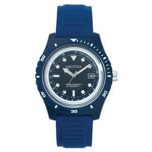 【送料無料】腕時計 メンズイビサウォッチ nautica mens ibiza navy resin watch|hokushin