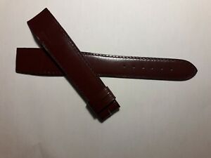 【送料無料】腕時計 ブレスレットbracelet pour montre a anses fixes t19 cuir bordeau cfournet|hokushin