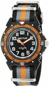 【送料無料】腕時計　セクターナイロンorologio uomo sector expander 90 plastica nylon grigio arancio 40mm r3251197024