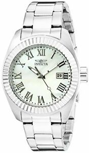 【送料無料】腕時計　シルバーステンレススチールウォッチinvicta womens angel silvertone stainless steel watch