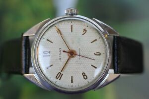 【送料無料】腕時計　ビンテージメンズロシアアルマズウォッチvintage mens russian almaz amaz watch 18 jewels｜hokushin