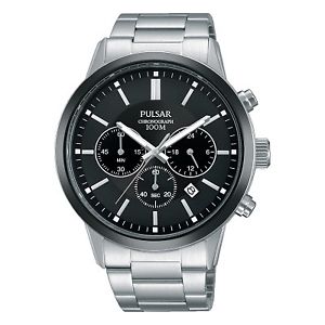 【送料無料】腕時計　パルサークロノグラフウォッチpulsar gents chronograph watch pt3747x1