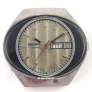 【送料無料】腕時計 ビンテージソケースアメリカ#ソvintage soviet poljot watch case dayamp;date ussr *in usa*1348